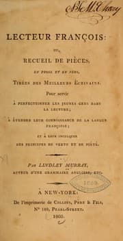 Tapa de Lecteur françois