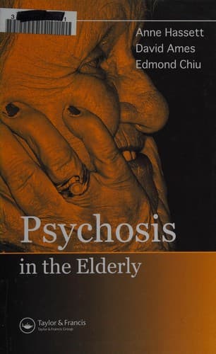 Tapa de Psychosis in the elderly