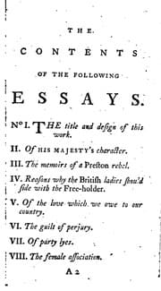 Tapa de The Free-holder, Or, Political Essays
