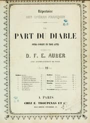 Tapa de La part du diable