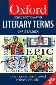 Tapa de The concise Oxford dictionary of literary terms