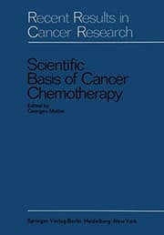 Tapa de Scientific basis of cancer chemotherapy