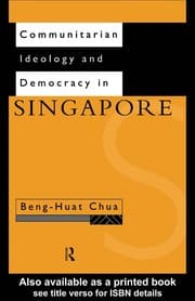 Tapa de Communitarian ideology and democracy in Singapore