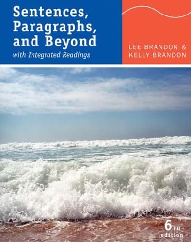 Tapa de Sentences, paragraphs and beyond