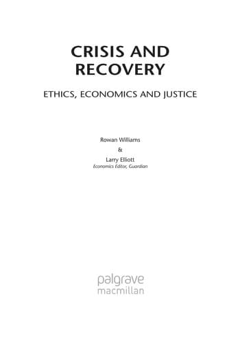 Tapa de Crisis and recovery