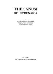 Tapa de The Sanusi of Cyrenaica