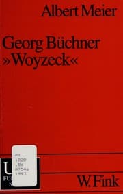 Tapa de Georg Büchner, "Woyzeck"
