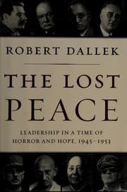 Tapa de The lost peace