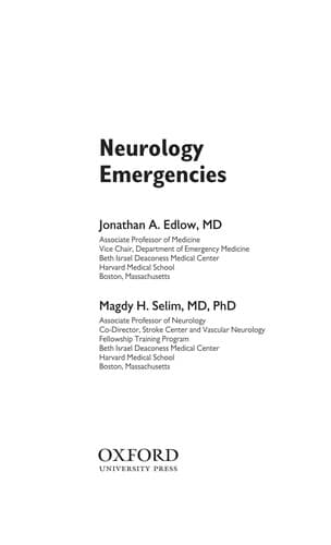 Tapa de Neurology emergencies