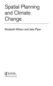 Tapa de Spatial planning and climate change