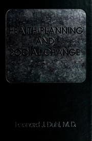 Tapa de Health planning and social change