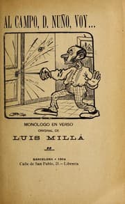 Tapa de Al campo, D. Nun o, voy--