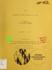 Tapa de Assessment of EPSDT practices and costs