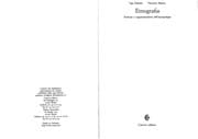 Tapa de Etnografia