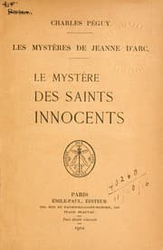 Tapa de Les mystéres de Jeanne d'Arc