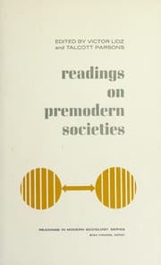 Tapa de Readings on premodern societies