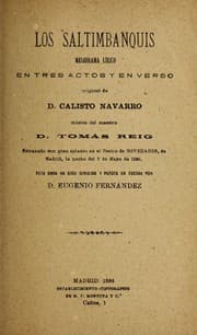 Tapa de Los saltimbanquis