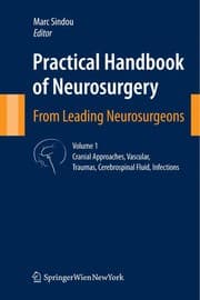 Tapa de Practical Handbook of Neurosurgery