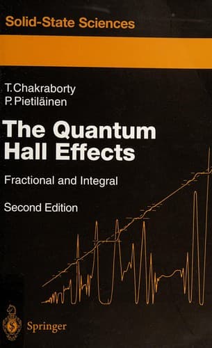 Tapa de The quantum Hall effects