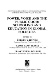 Tapa de Power, voice and the public good