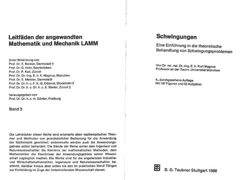 Tapa de Schwingungen