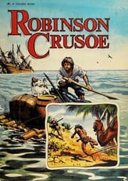 Tapa de Daniel Defoe's Robinson Crusoe