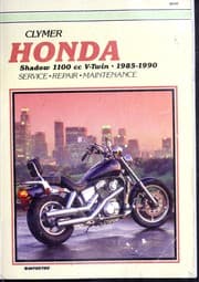 Tapa de Honda Shadow 1100cc V-twin, 1985-1990