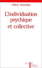 Tapa de L' individuation psychique et collective