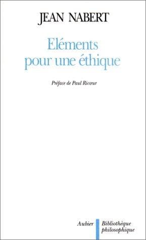 Tapa de Eléments pour une éthique