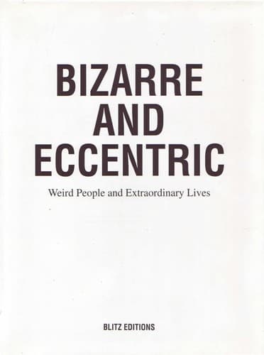 Tapa de Bizarre and Eccentric