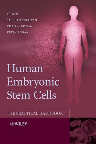 Tapa de Human embryonic stem cells