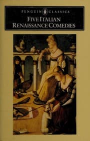 Tapa de Five Italian Renaissance comedies