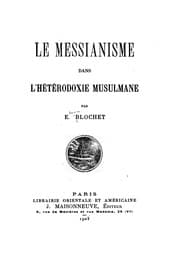 Tapa de Le messianisme dans l'hétérodoxie musulmane