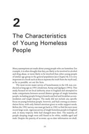 Tapa de Working with young homeless people