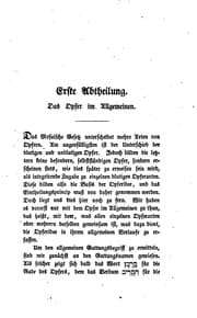 Tapa de Das mosaische Opfer: Ein Beitrag zur Symbolik des mosaischen Cultus