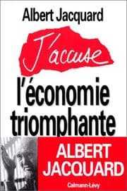 Tapa de J'accuse l'économie triomphante