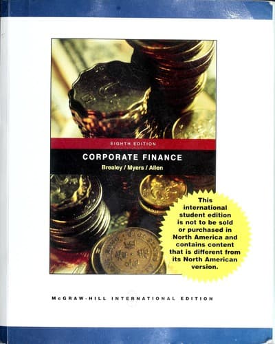 Tapa de Corporate Finance