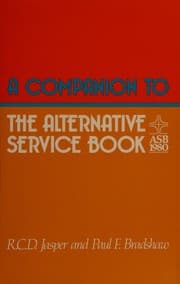 Tapa de A companion to the Alternative service book