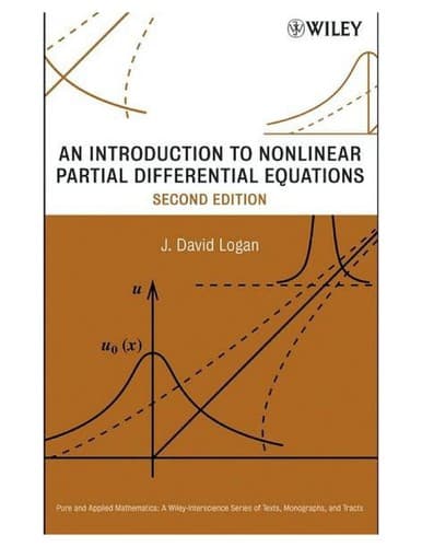Tapa de An introduction to nonlinear partial differential equations