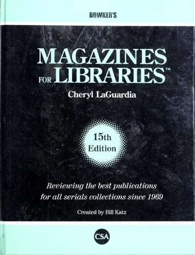 Tapa de Magazines for libraries