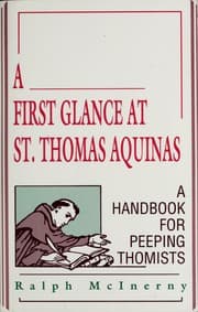 Tapa de A first glance at St. Thomas Aquinas