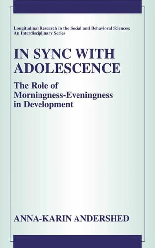 Tapa de In sync with adolescence