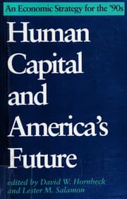 Tapa de Human capital and America's future