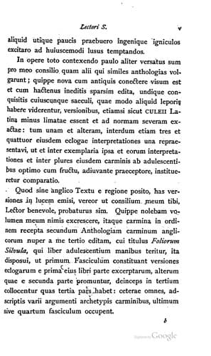 Tapa de Folia silvulae; sive