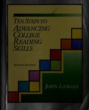 Tapa de 10 Steps to Advancing College Reading Skills (Townsend Press Reading Series)