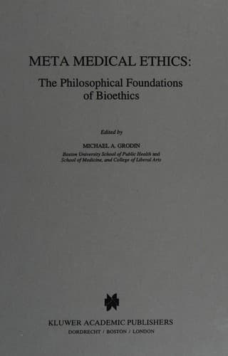 Tapa de Meta medical ethics