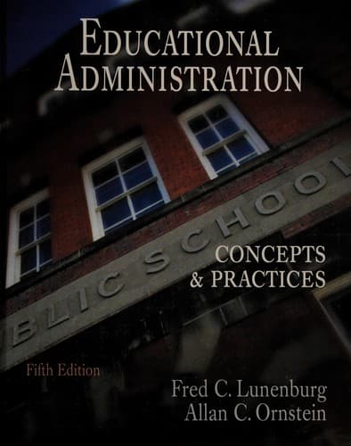 Tapa de Educational administration