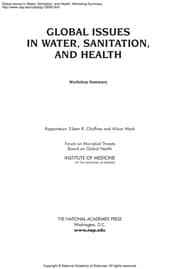 Tapa de Global issues in water, sanitation, and health