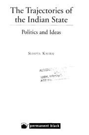 Tapa de The trajectories of the Indian state