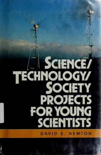 Tapa de Science/technology/society projects for young scientists